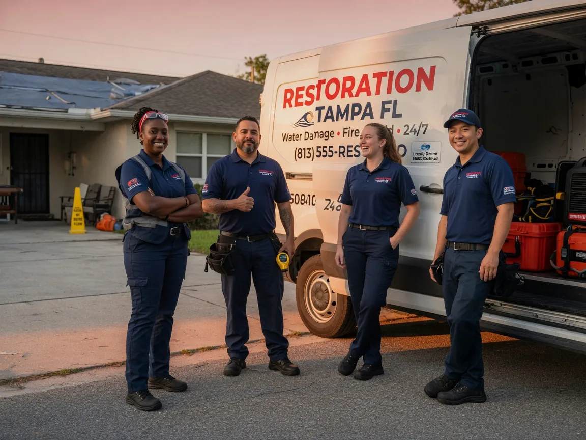 Water Damage Restoration company in Hampton, VA
